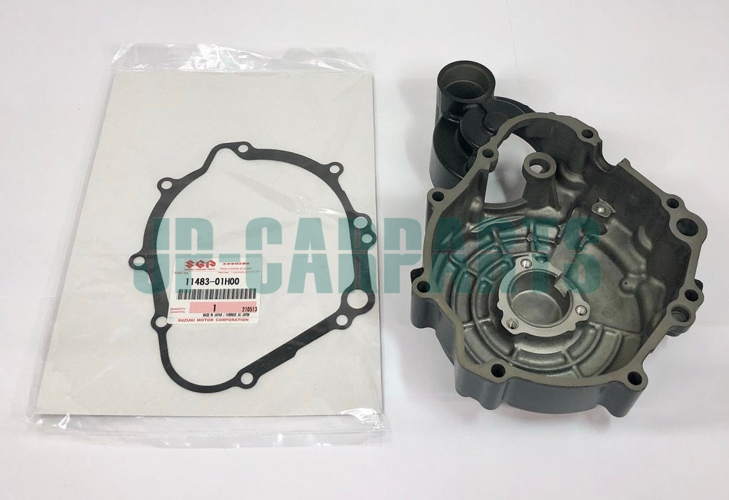 SUZUKI LH ENGINE STATOR COVER & GASKET 11351-01H02 & 11483-01H00, GSXR600 750 GSX-R