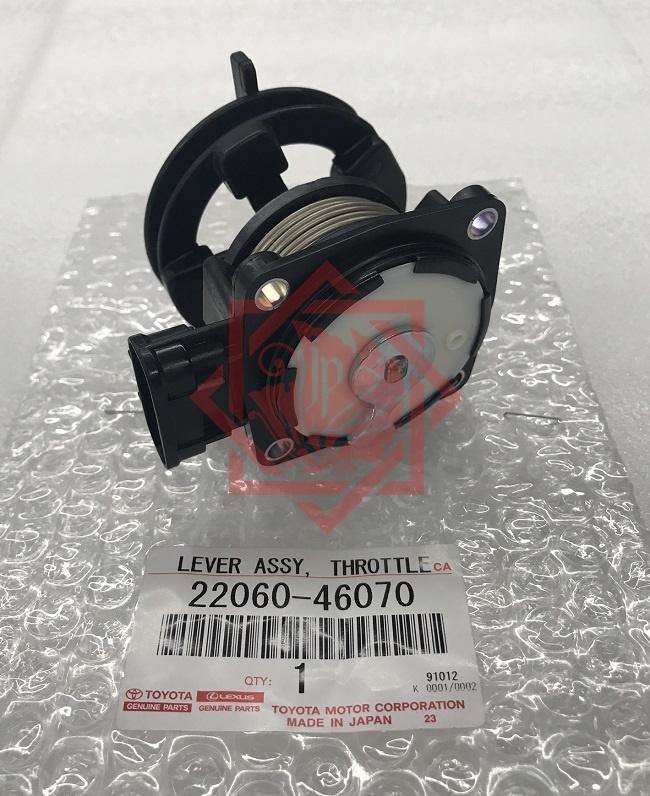 GENUINE 22060-46070 THROTTLE LEVER ASSY, LEXUS IS300 GS300/400/430, JZS160,UZS16 - JP-CARPARTS