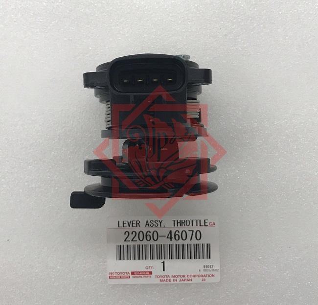 GENUINE 22060-46070 THROTTLE LEVER ASSY, LEXUS IS300 GS300/400/430, JZS160,UZS16 - JP-CARPARTS