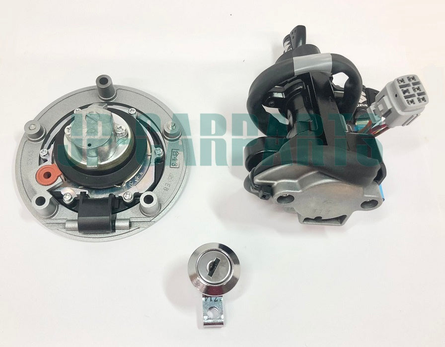 SUZUKI LOCK SET IGNITION SWITCH, KEYS, FUEL CAP 37101-40822, GSXR600 750