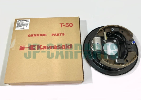 KAWASAKI MULE FRONT LEFT BRAKE DRUM 41035-7502, MULE 4000 4010 3010