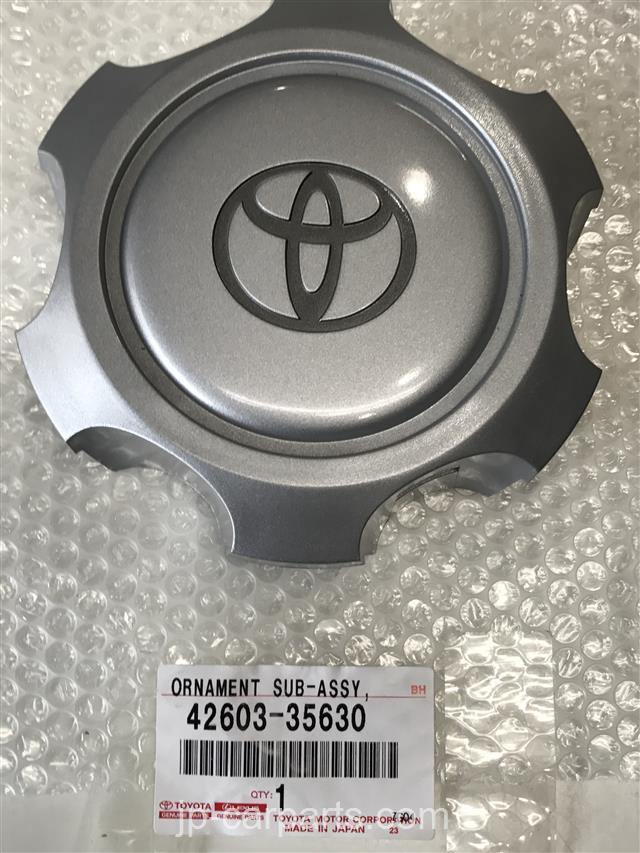 42603-35630 TOYOTA ORNAMENT SUB-ASSY, WHEEL HUB - JP-CARPARTS