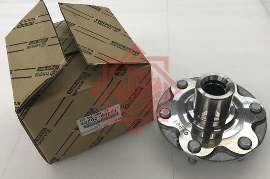 43502-60201 GENUINE TOYOTA/LEXUS, FRONT AXLE WHEEL HUB TACOMA FJ 4RUNNER GX460 - JP-CARPARTS