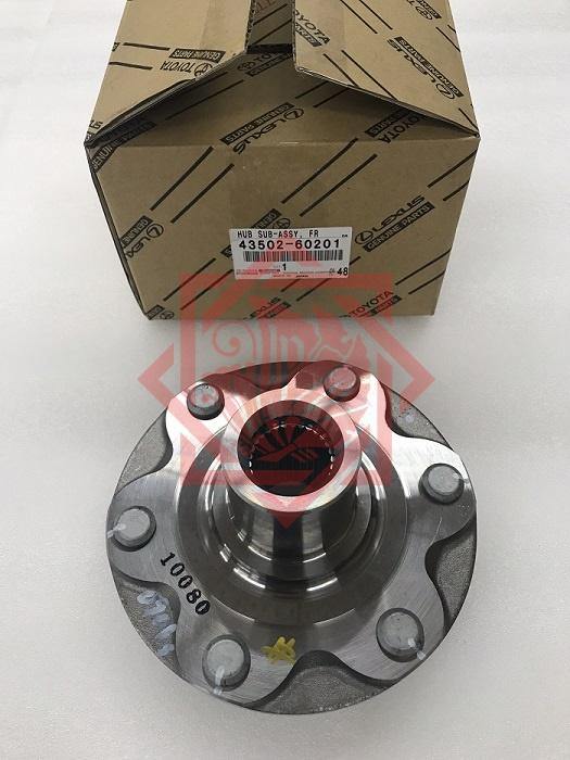 43502-60201 GENUINE TOYOTA/LEXUS, FRONT AXLE WHEEL HUB TACOMA FJ 4RUNNER GX460 - JP-CARPARTS