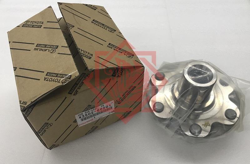 43502-60201 GENUINE TOYOTA/LEXUS, FRONT AXLE WHEEL HUB TACOMA FJ 4RUNNER GX460 - JP-CARPARTS