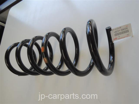 TOYOTA 48231-58020, SPRING, COIL, REAR LH - JP-CARPARTS