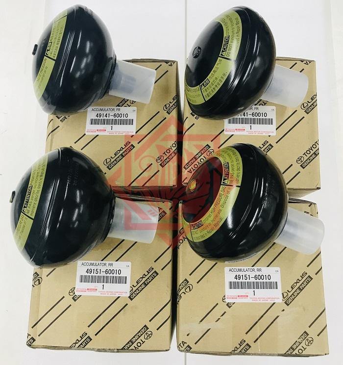 ACCUMULATOR, REAR SUSPENSION CONTROL 1qty 49151-60010 UZJ100, LX470 - JP-CARPARTS