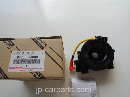 GENUINE TOYOTA 84308-33080 CABLE SUB-ASSY, SPIRAL 8430833080 - JP-CARPARTS