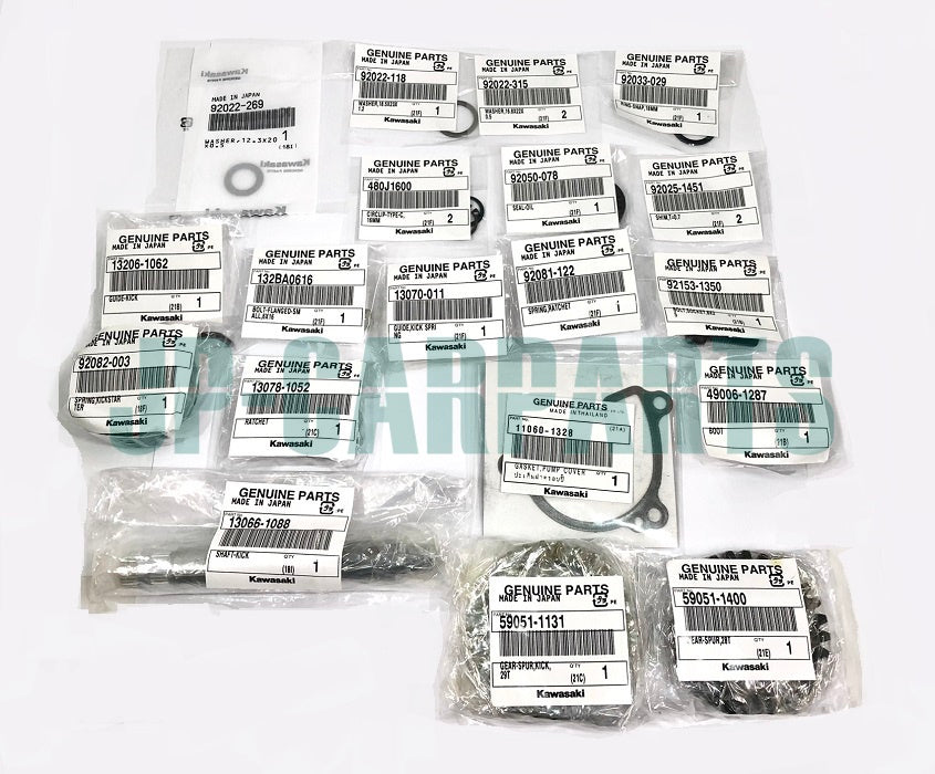 KAWASAKI KICK STARTER KIT 99999-0073, KLX250S