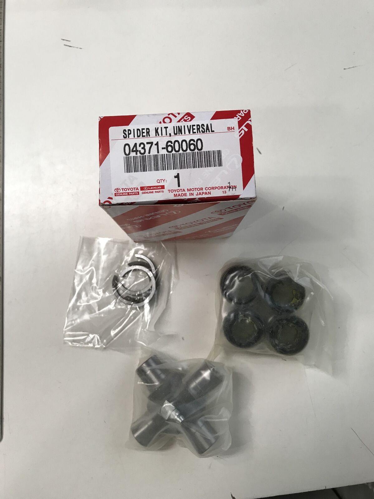 TOYOTA 04371-60060 PIDER KIT FRONT PROPELLER SHAFT UNIVERSAL JOINT - JP-CARPARTS