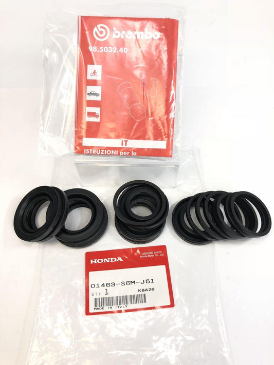HONDA 01463-S6M-J51, BREMBO Front Brake Calipers Repair Kit Integra Civic - JP-CARPARTS