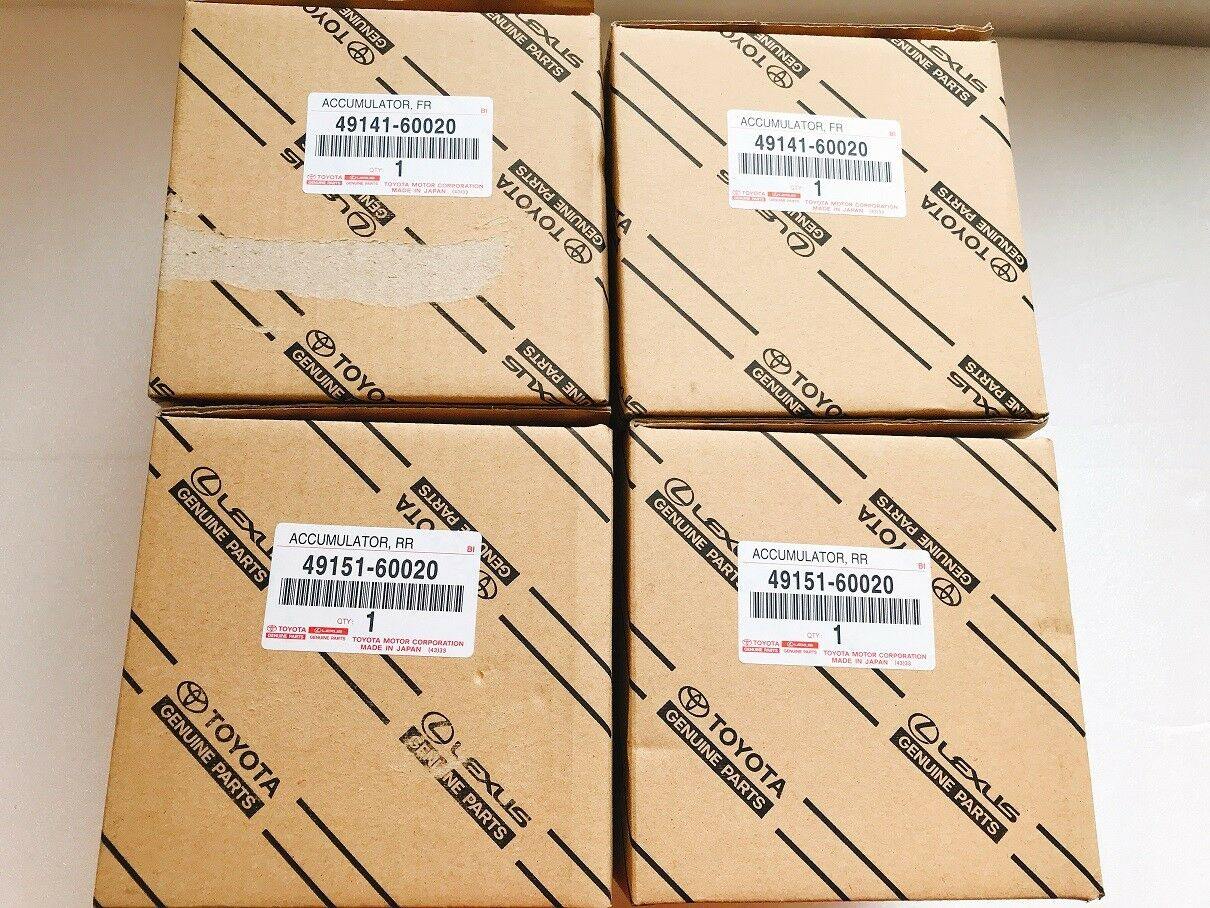 SUSPENSION ACCUMULATOR SET for LX570, URJ200, 49141-60020 49151-60020 - JP-CARPARTS
