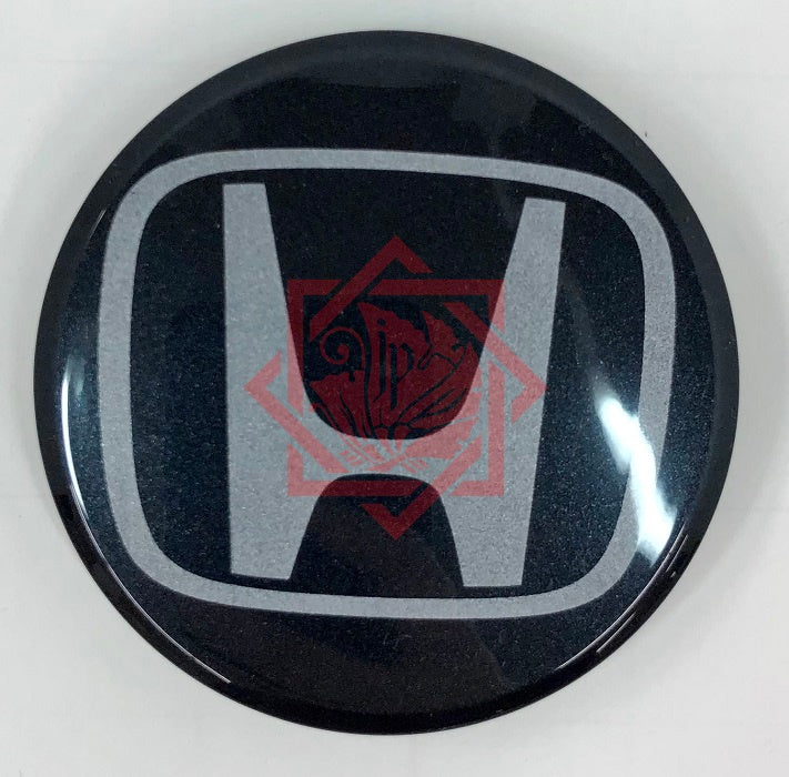 HONDA GENUINE NSX WHEEL CENTER CAP SET 44732-SL0-950 QUANTUM GRAY METALLIC ABA-NA1