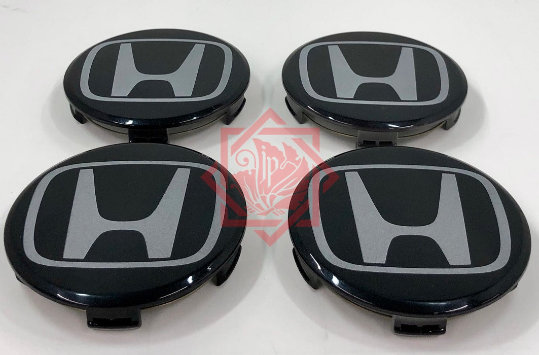 HONDA GENUINE NSX WHEEL CENTER CAP SET 44732-SL0-950 QUANTUM GRAY METALLIC ABA-NA1