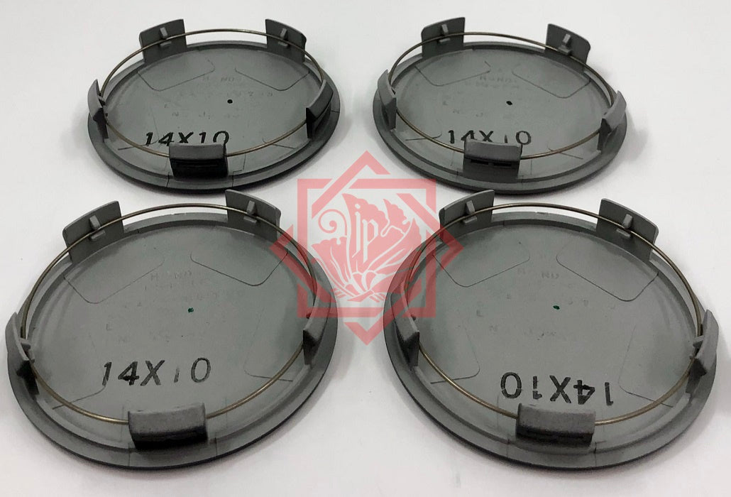 HONDA GENUINE NSX WHEEL CENTER CAP SET 44732-SL0-950 QUANTUM GRAY METALLIC ABA-NA1