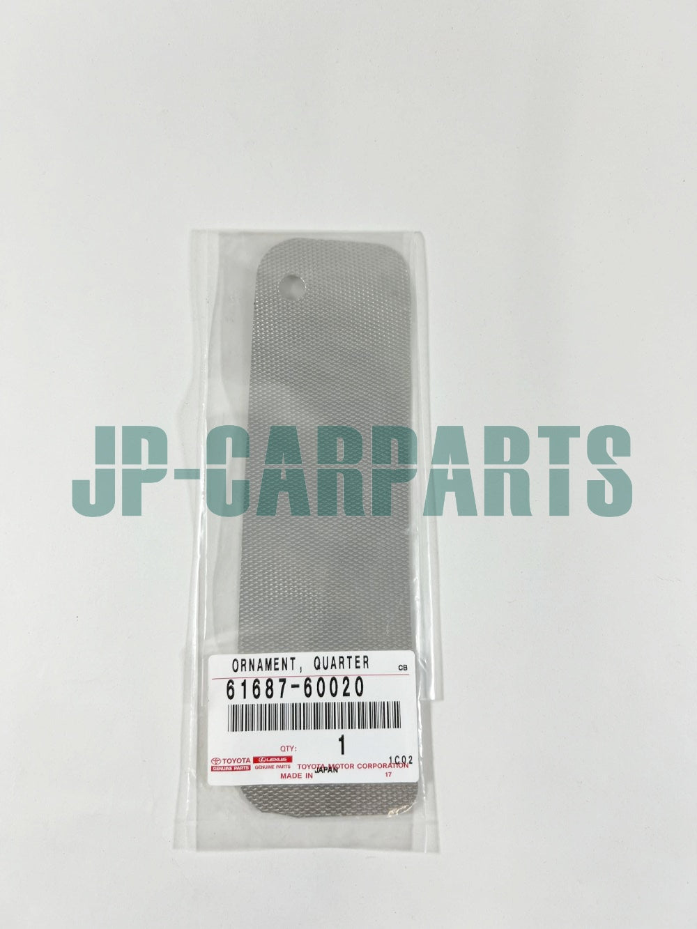 TOYOTA GENUINE QUARTER PANEL STEP ORNAMENT NO.3 RH 61687-60020 FOR LEXUS LX / LAND CRUISER