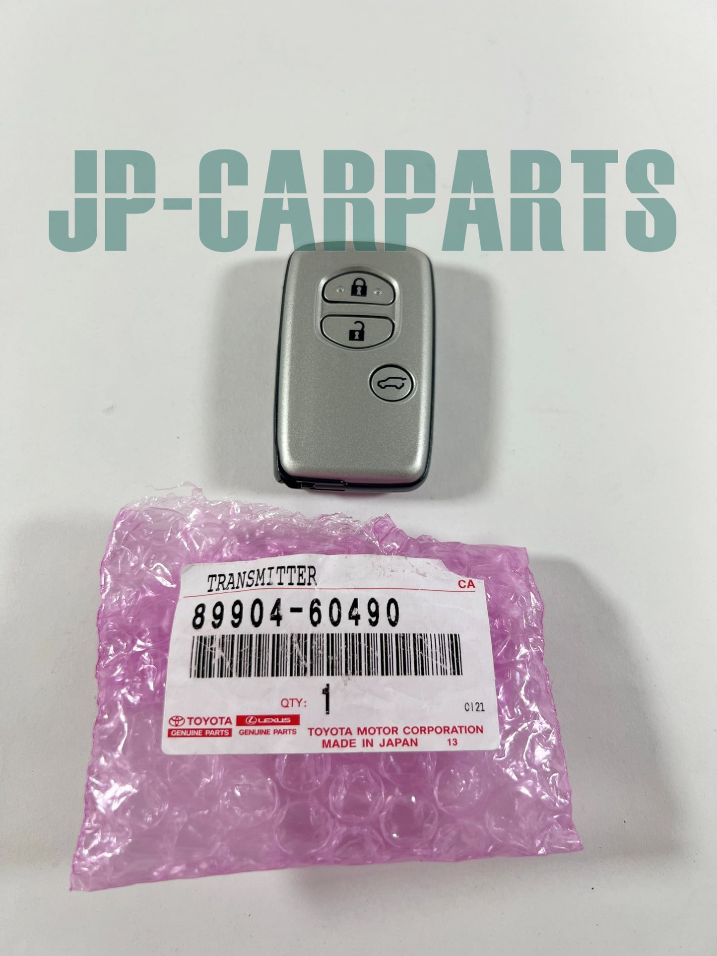 GENUINE TOYOTA ELECTRICAL KEY, TRANSMITTER SUB-ASSY 89904-60490 FOR LAND CRUISER PRADO