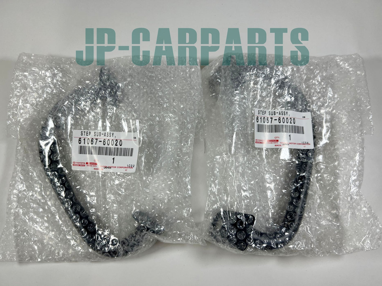 GENUINE TOYOTA QUARTER PANEL STEP SUB-ASSY NO.2 (61057-60020)＋NO.3 (61067-60020) RH SET
