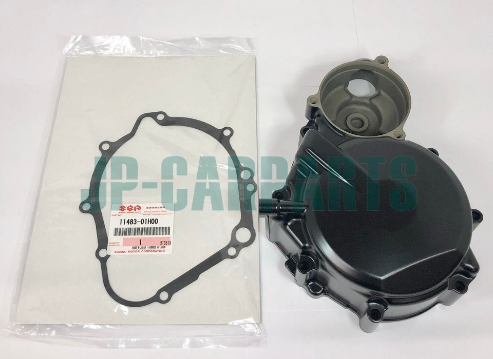 SUZUKI LH ENGINE STATOR COVER & GASKET 11351-01H02 & 11483-01H00, GSXR600 750 GSX-R